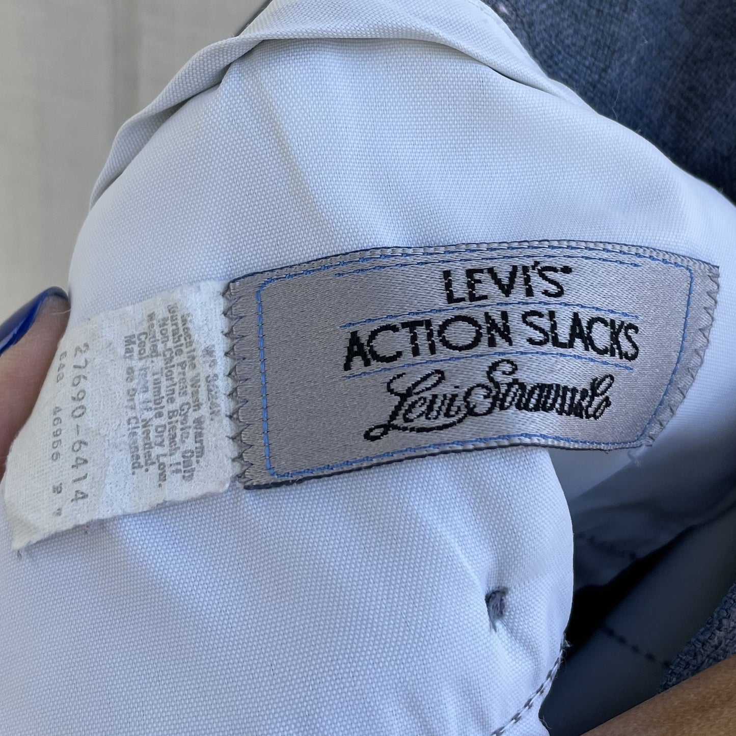 Vintage Levi's Men's Action Slacks 36W 28L