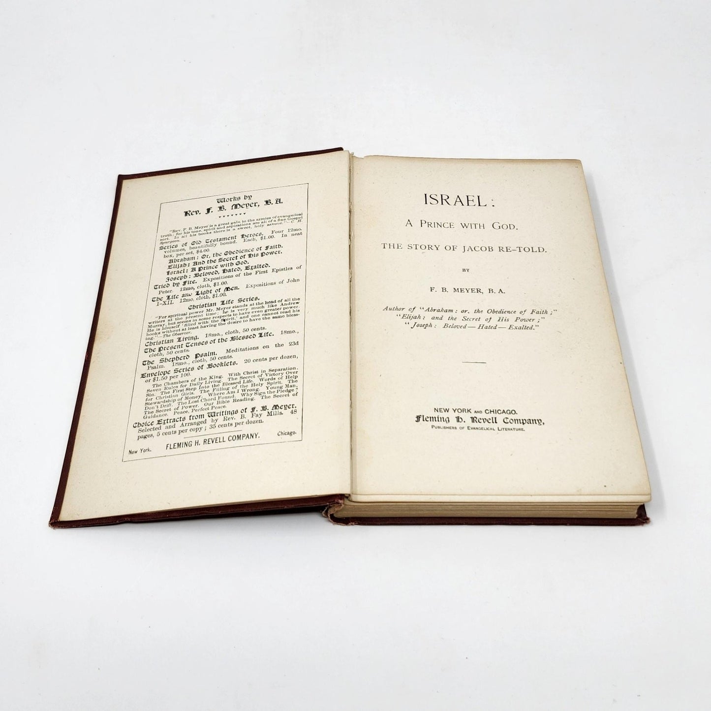 Antique Book Set | Brick Red Tones | Dickens, Acta Pilati