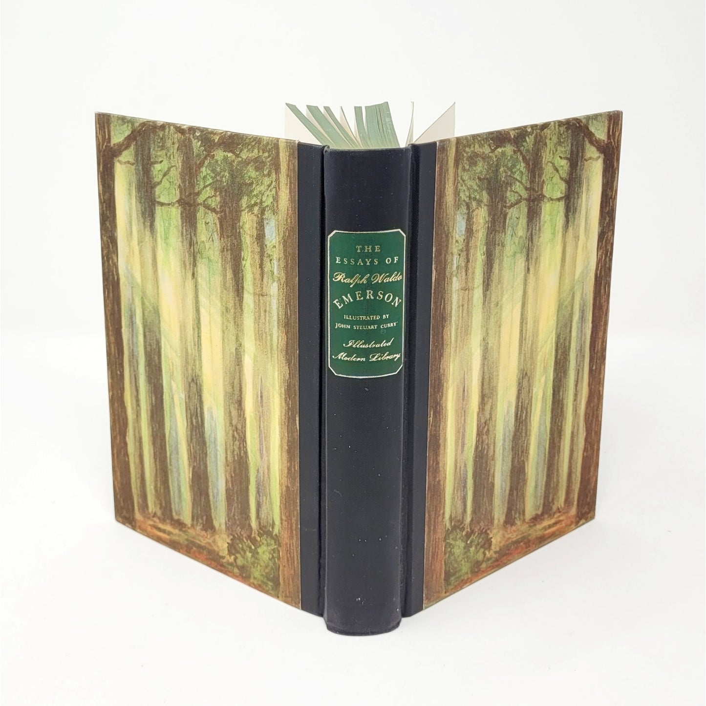 Emerson's Essays — John Steuart Curry Illus., Modern Library 1944