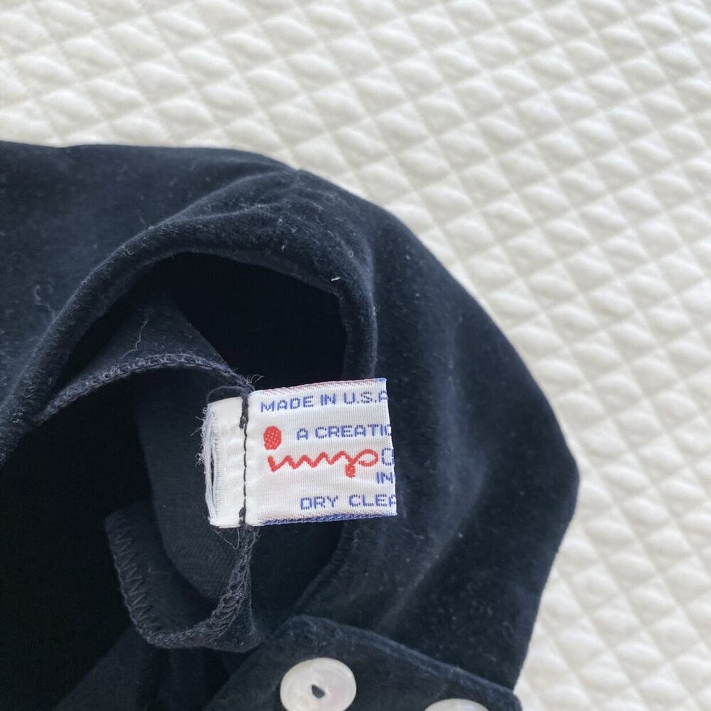 Imp Vintage Velvet Jon Jon, Size 12m-24m