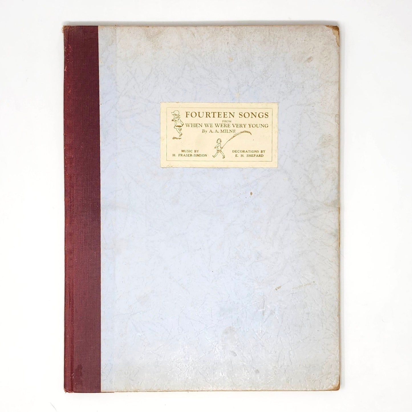 Fourteen Songs from When We Were Very Young — Milne, 1927 Antique