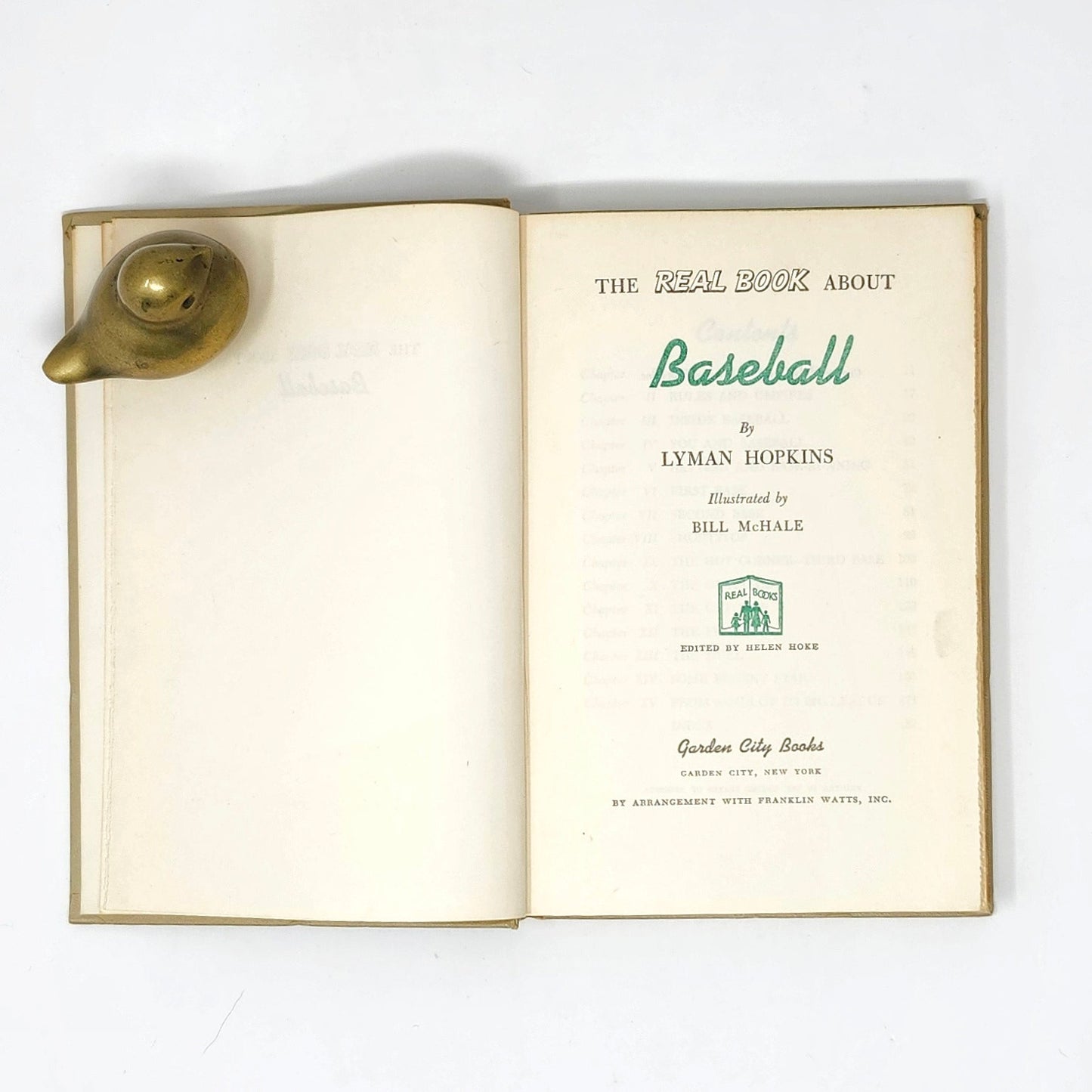 Real Book About Baseball — Hopkins & McHale, 1958 Vintage HC