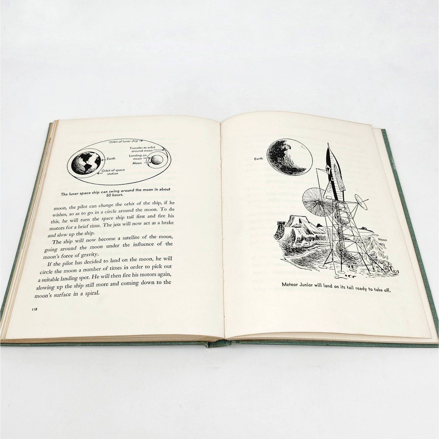 All About Satellites and Space Ships, David Dietz, 1958 Educational Hardcover