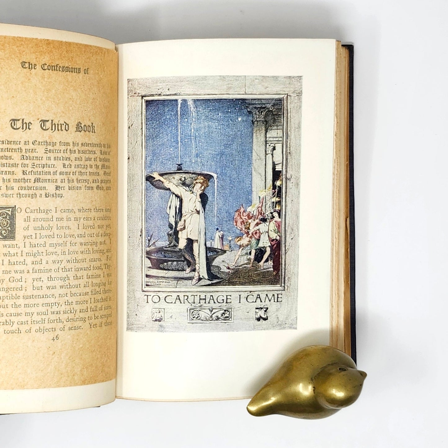 Confessions of St. Augustine — Armfield Illus., 1909 First Ed.
