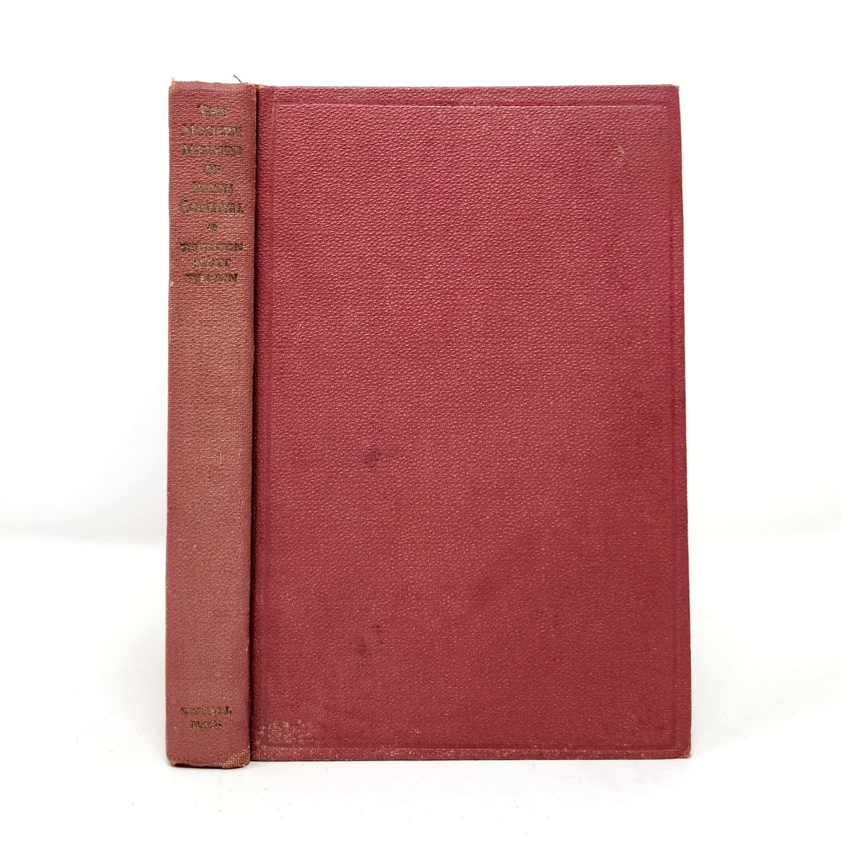 The Modern Method of Birth Control — Welton, 1938/1943 Vintage