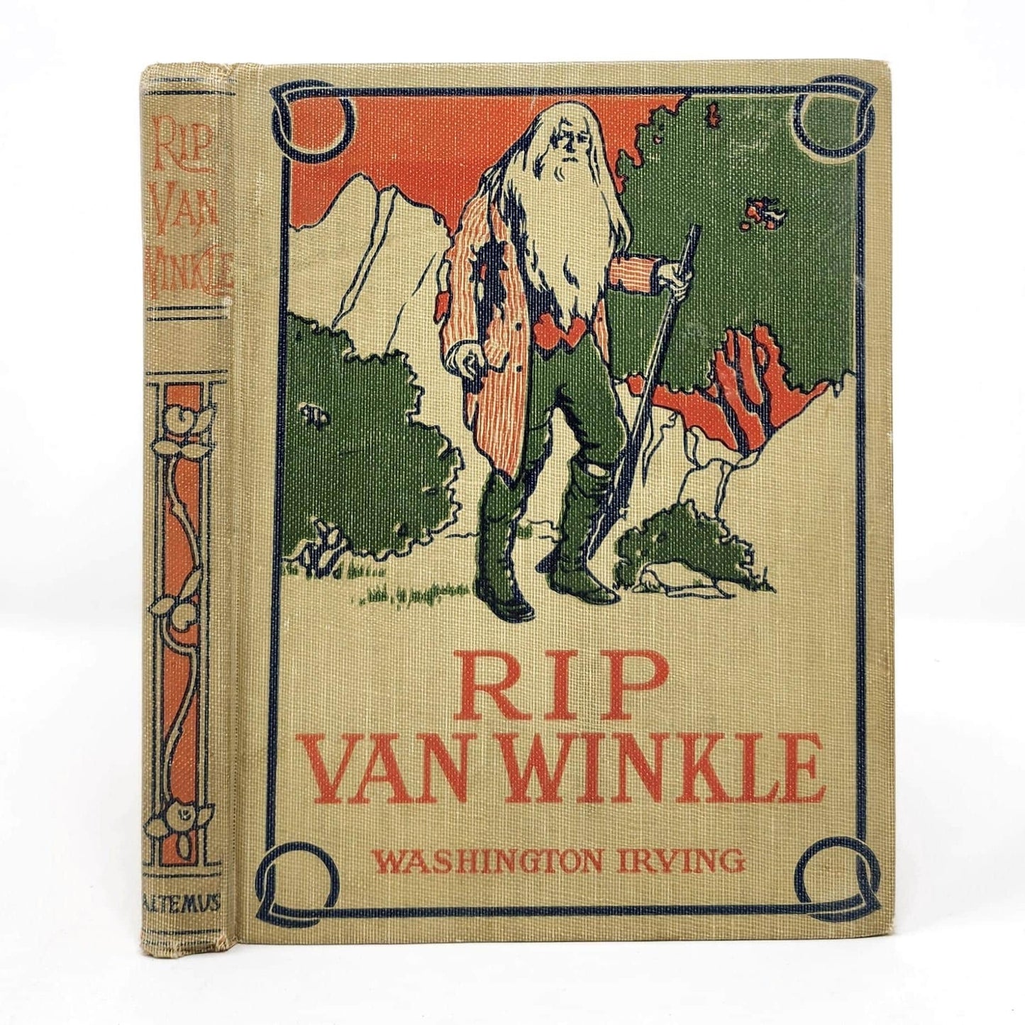 Antique 1900 Rip Van Winkle Washington Irving — Altemus Illustrated