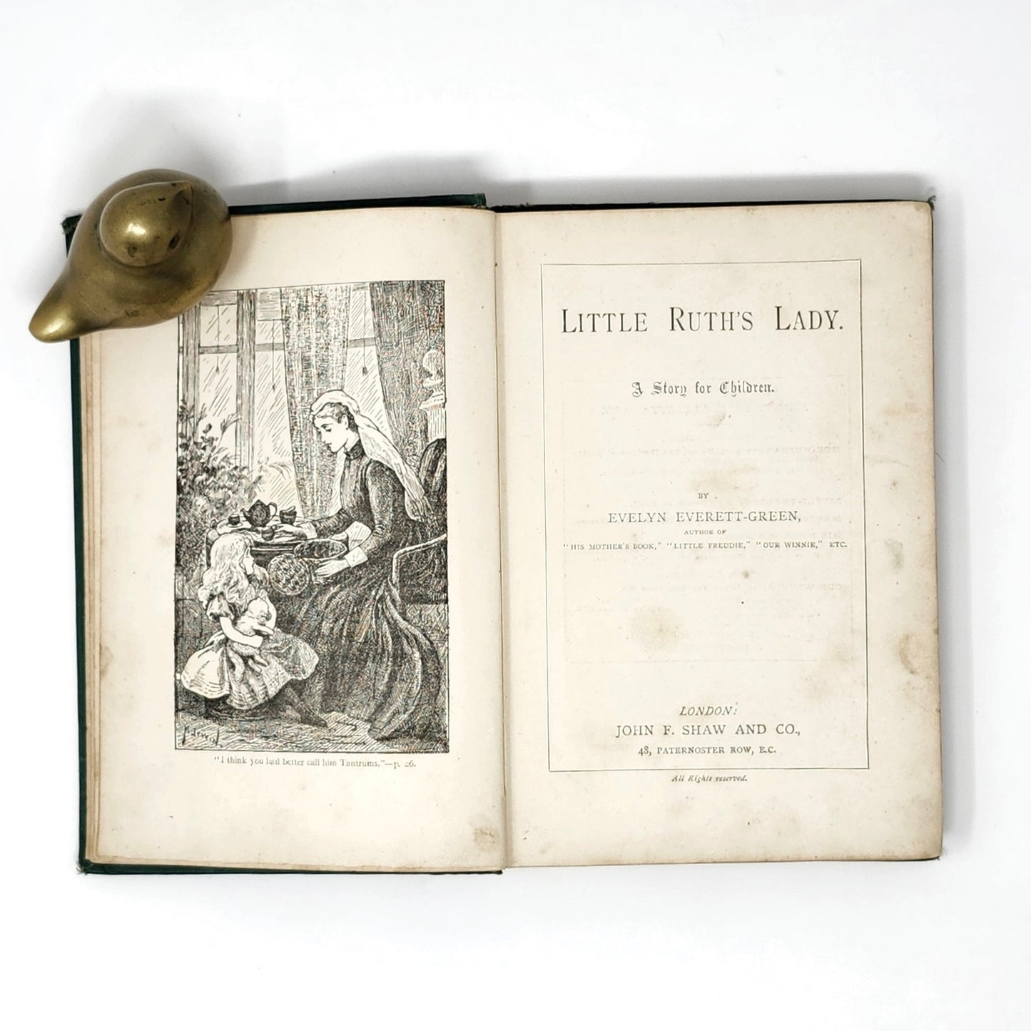 Little Ruth's Lady — Evelyn Everett-Green, c. 1880s-90s Antique