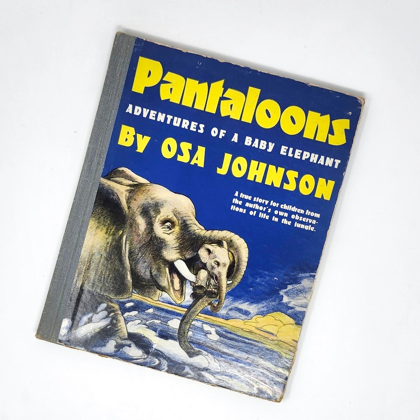 Pantaloons — Osa Johnson, Illus. A.A. Jansson, 1941 Vintage HC