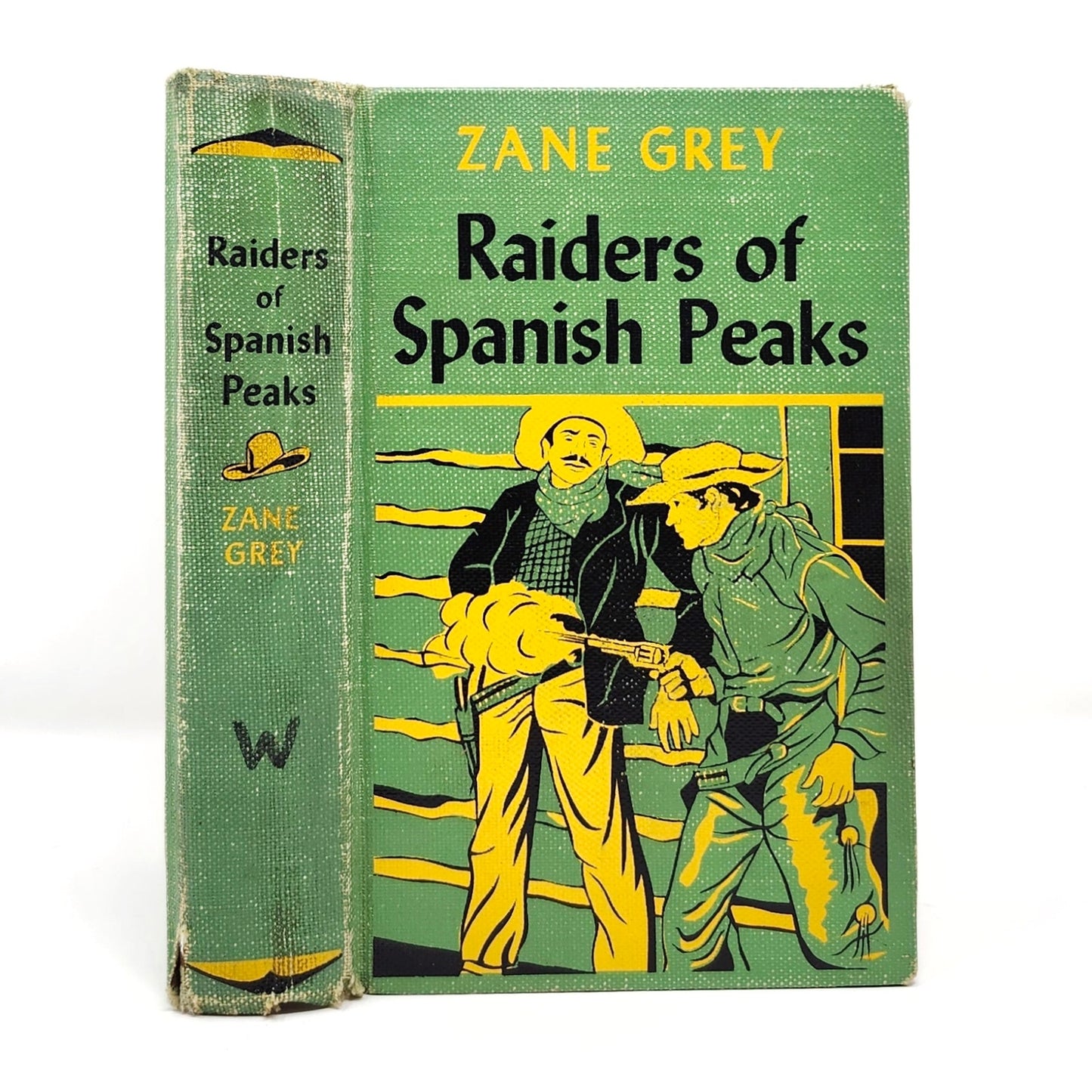 Raiders of Spanish Peaks — Zane Grey, 1938 Grosset & Dunlap HC