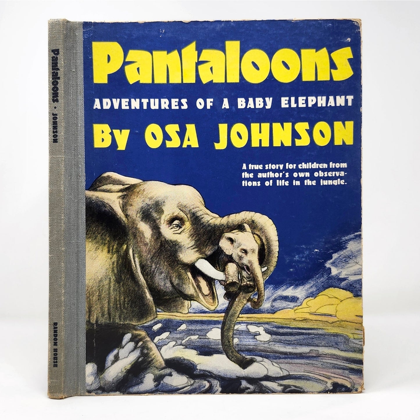 Pantaloons — Osa Johnson, Illus. A.A. Jansson, 1941 Vintage HC