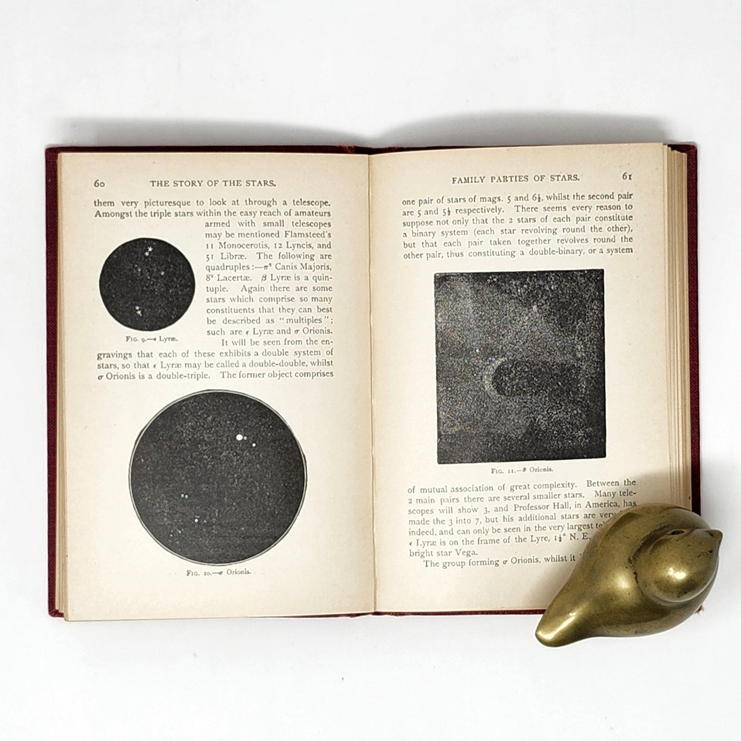 Stories of the Universe — 3-Vol Antique Set, 1909, Red & Gold HC
