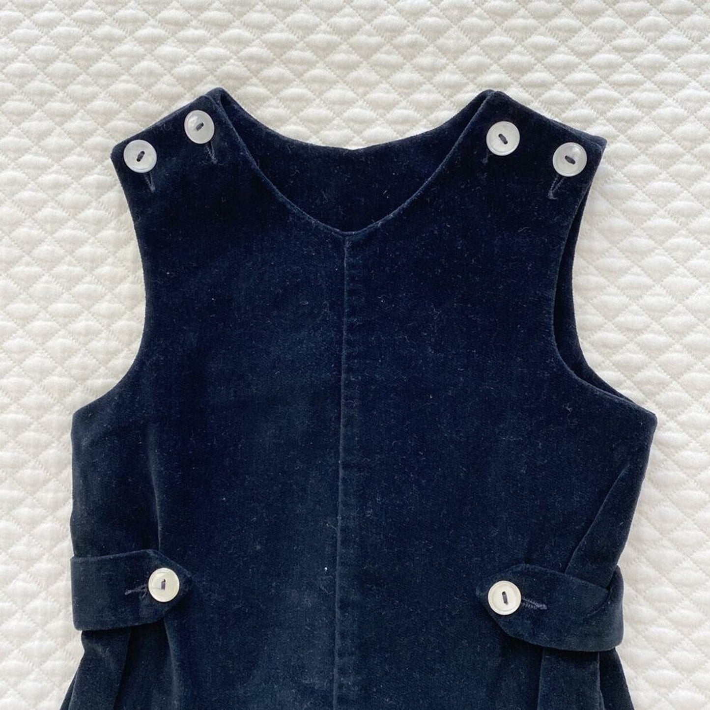 Imp Vintage Velvet Jon Jon, Size 12m-24m