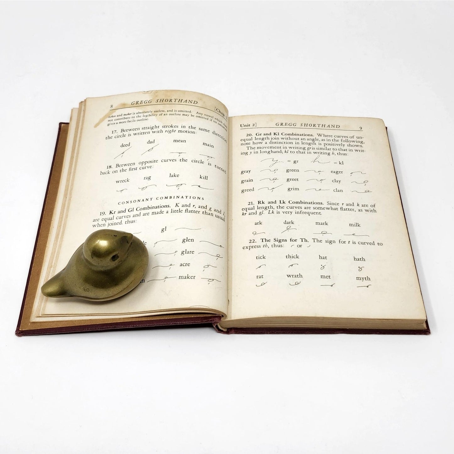 Antique Book Set | Brick Red Tones | Dickens, Acta Pilati