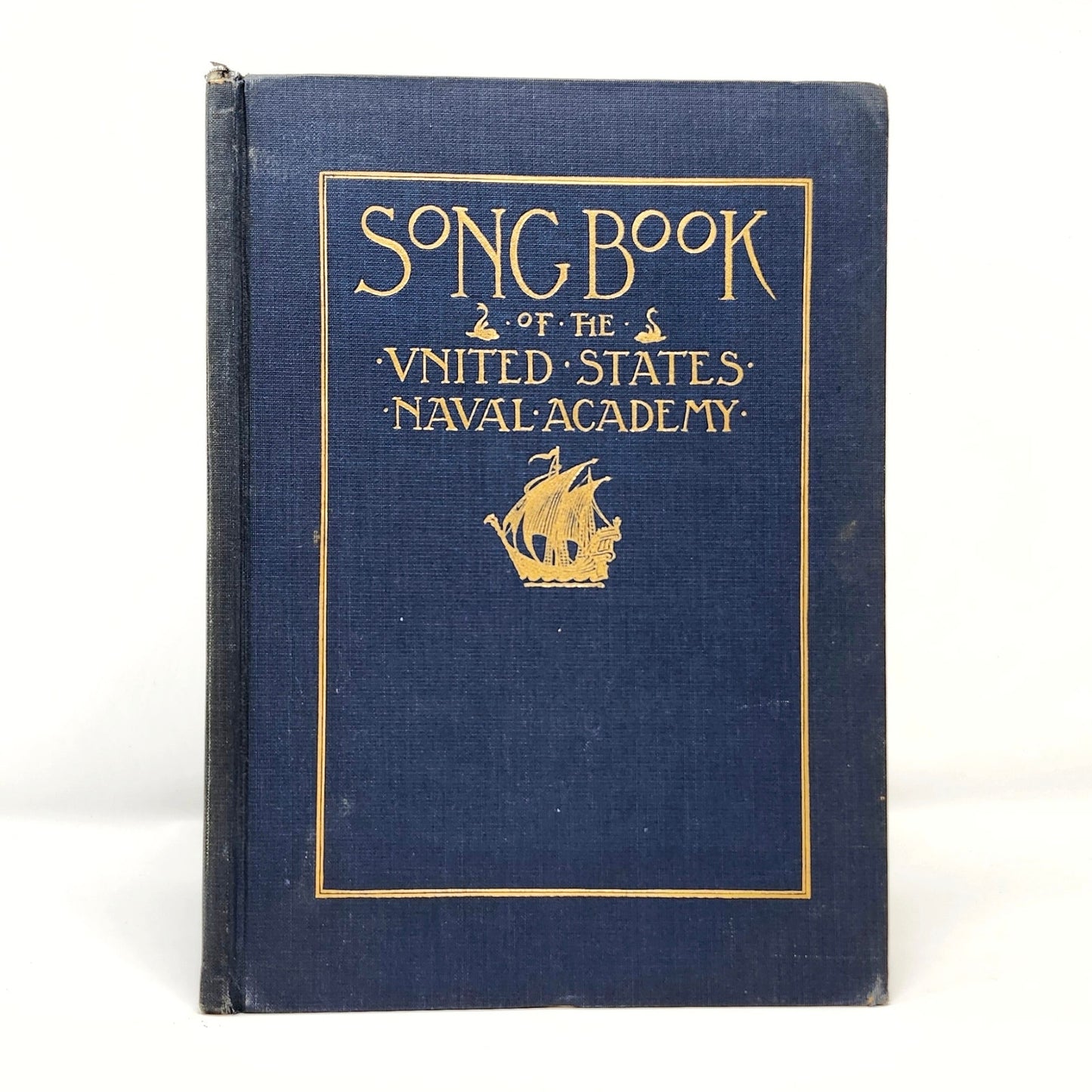 Song Book of the U.S. Naval Academy — 1922 Antique Hardcover