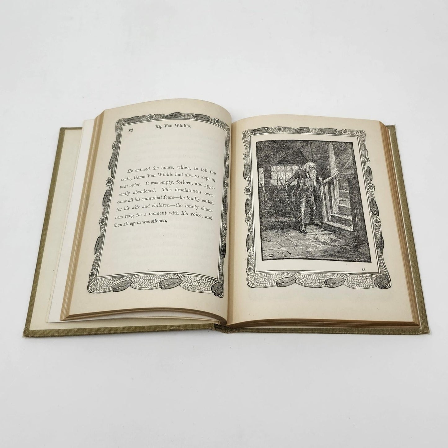 Antique 1900 Rip Van Winkle Washington Irving — Altemus Illustrated