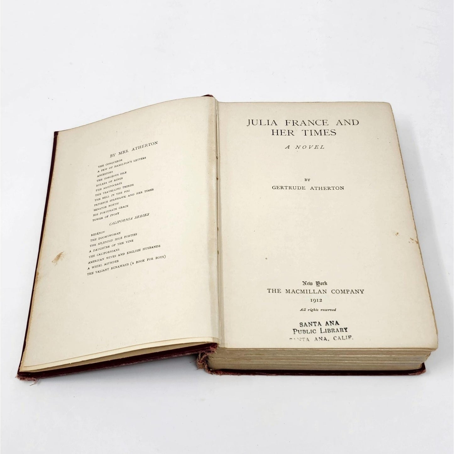 Antique Book Set | Brick Red Tones | Poetry, Philosophy, Historical Fiction