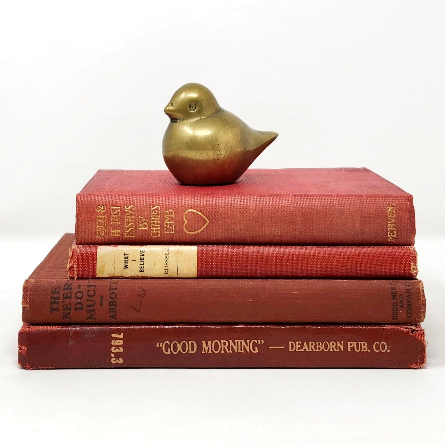 Antique Red Book Set of 4 — Ford, Russell, Lamb & Abbott, 1902–1926