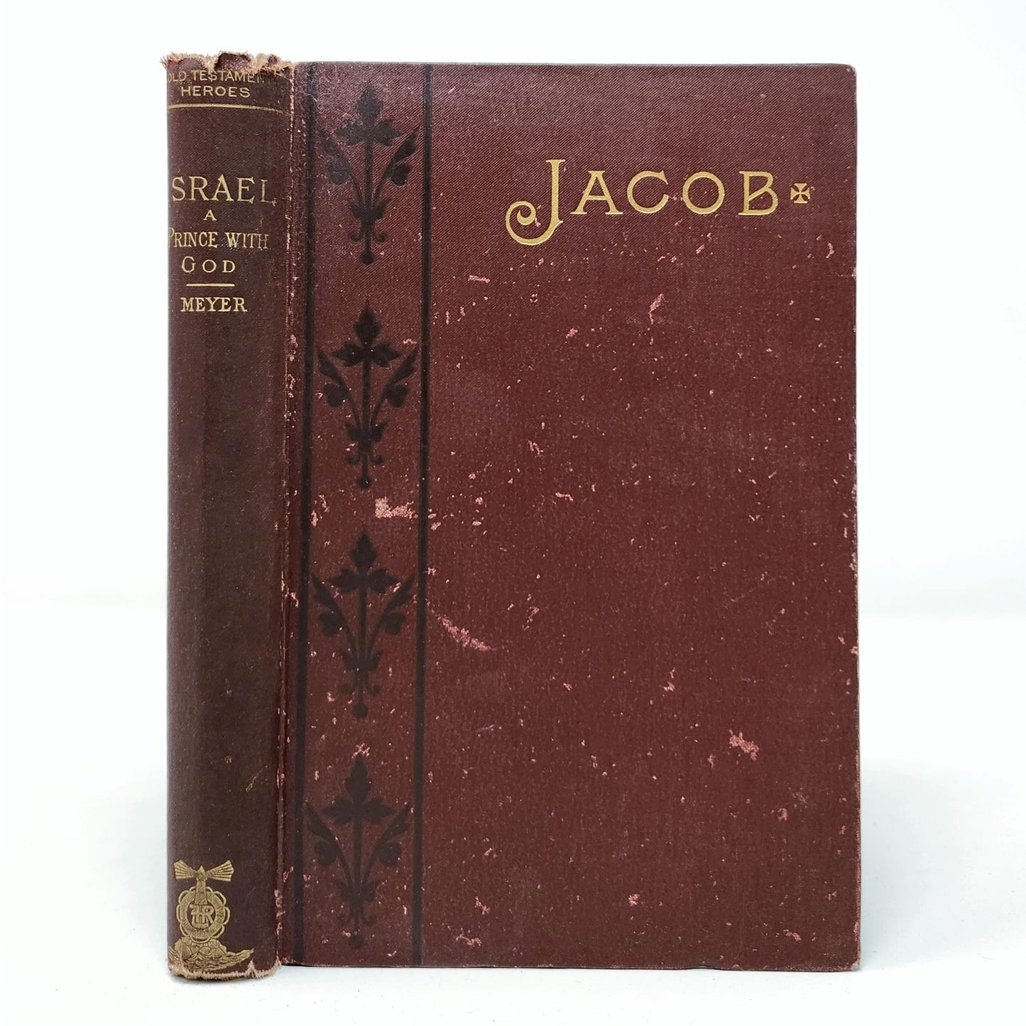 Antique Book Set | Brick Red Tones | Dickens, Acta Pilati