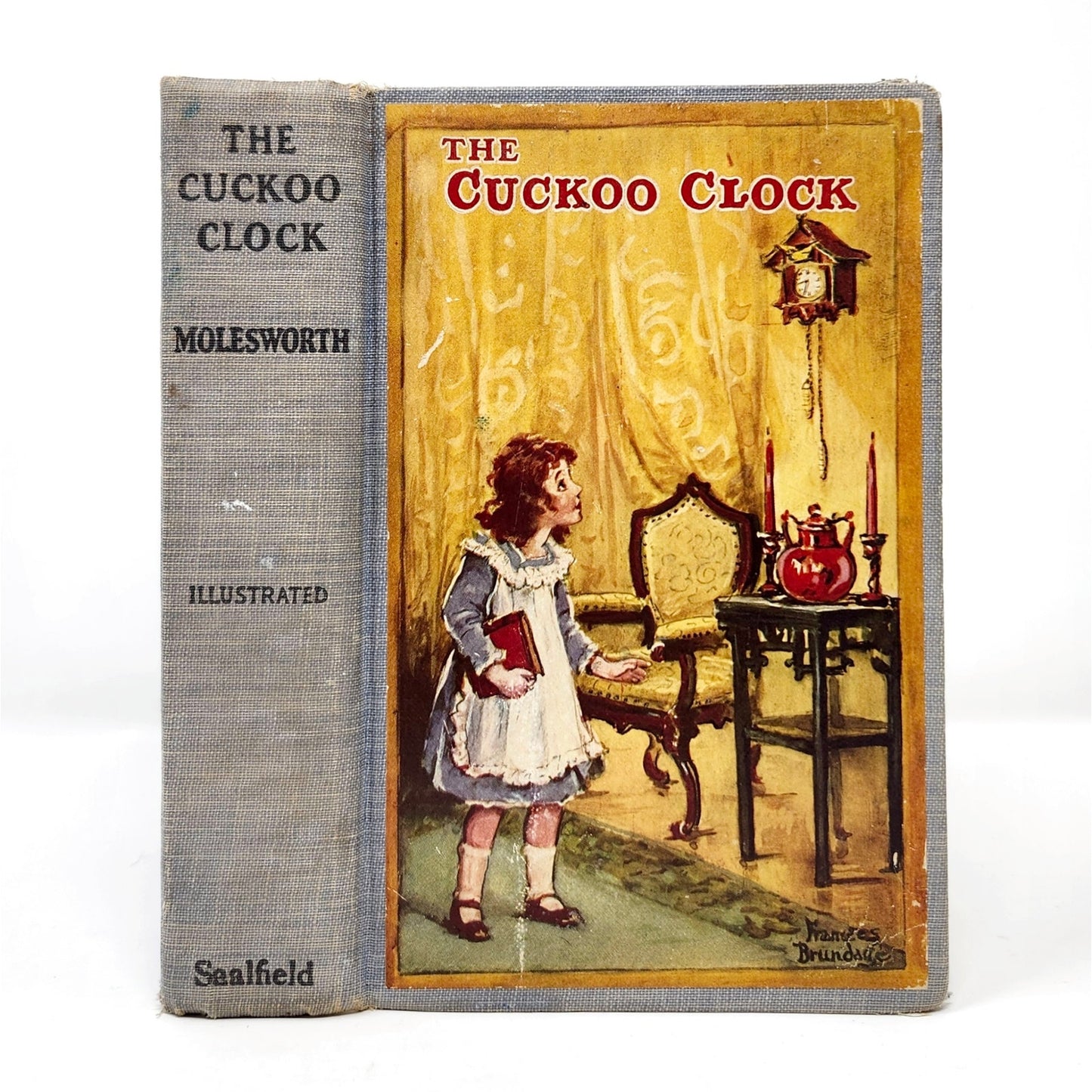 The Cuckoo Clock — Mrs. Molesworth, Saalfield, 1927 Antique HC