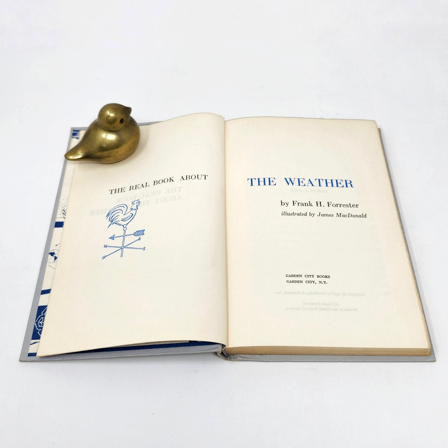 The Real Book About the Weather, Frank H. Forrester, 1958 Hardcover