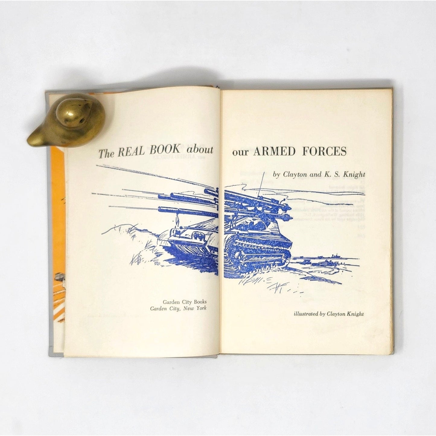 Real Book About Our Armed Forces — Knight, 1959 Vintage HC