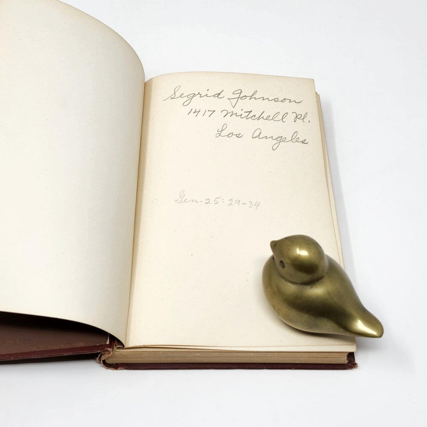 Antique Book Set | Brick Red Tones | Dickens, Acta Pilati