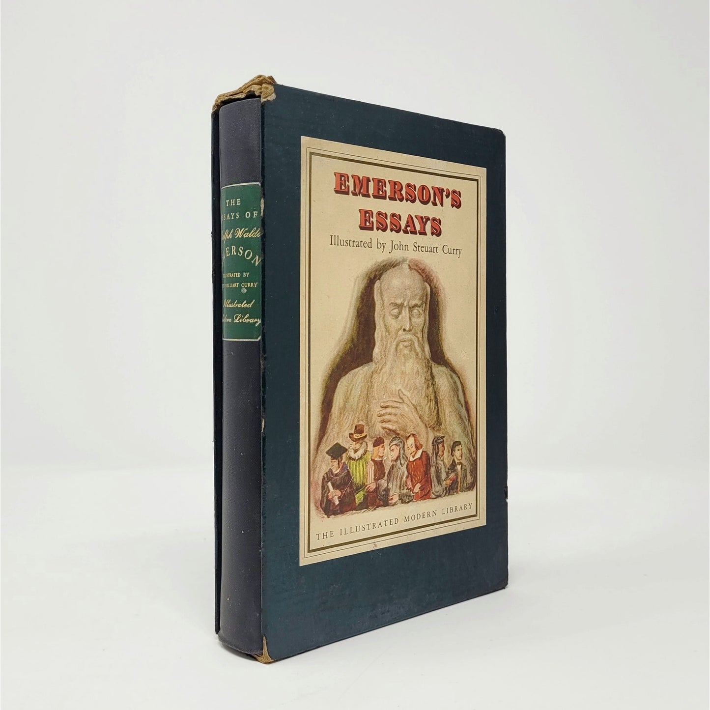 Emerson's Essays — John Steuart Curry Illus., Modern Library 1944