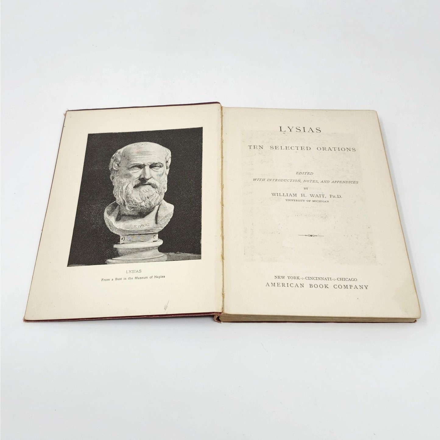 Antique Book Set | Brick Red Tones | Poetry, Philosophy, Historical Fiction