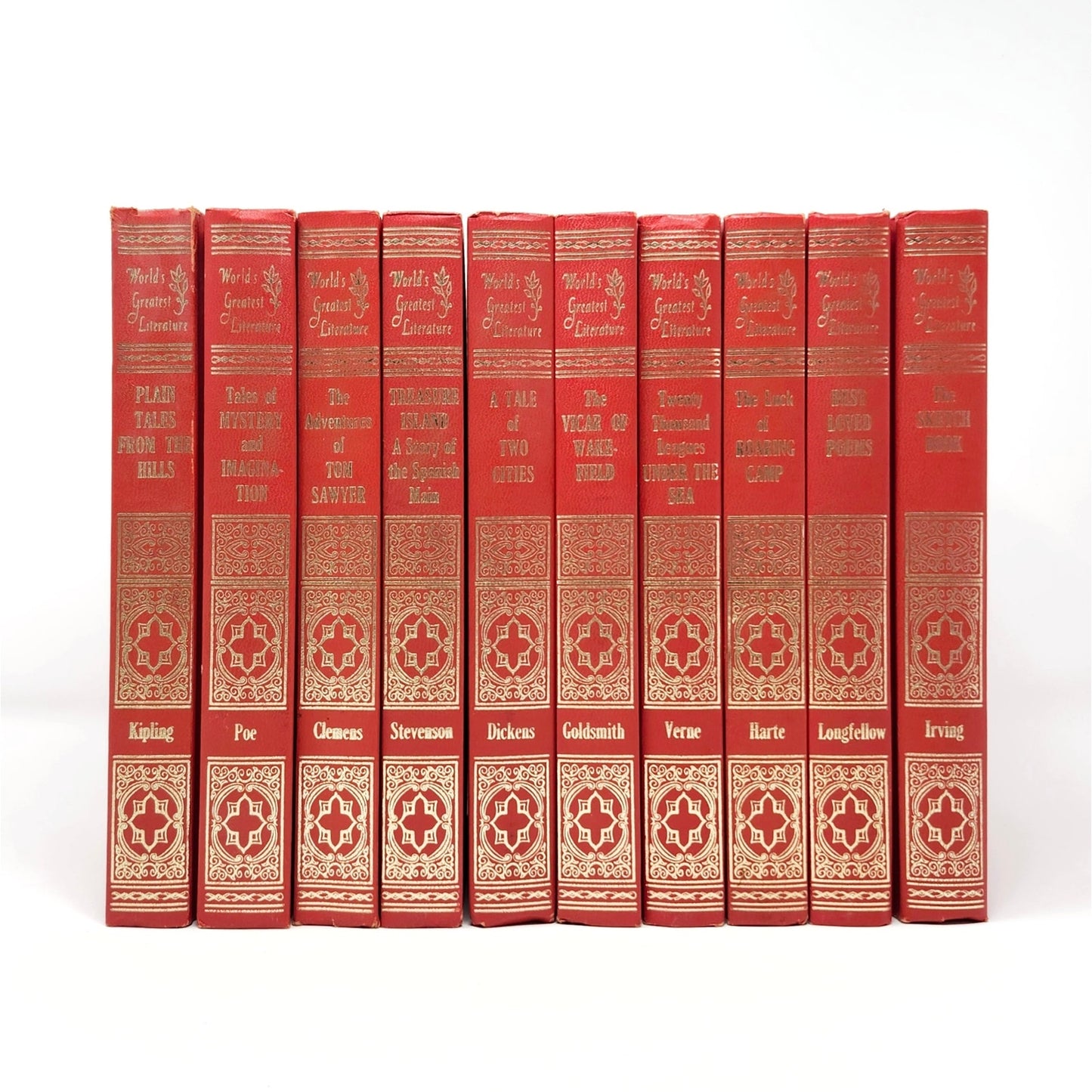World's Greatest Literature — Fountain Press 1965, Complete 10-Vol Set