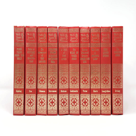 World's Greatest Literature — Fountain Press 1965, Complete 10-Vol Set