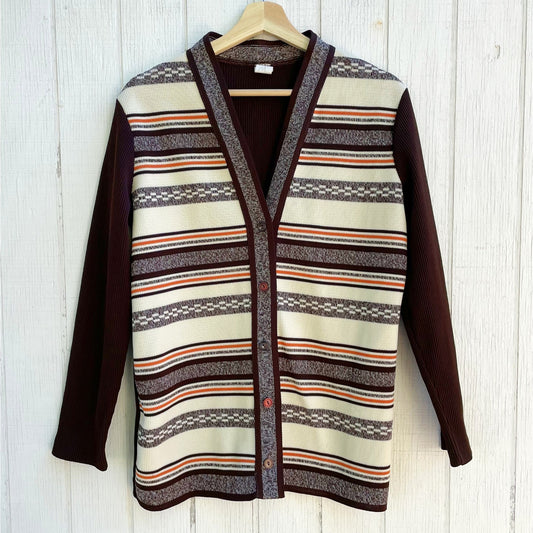 Vintage 1970s/1980s Apres Ski Cardigan Size Small