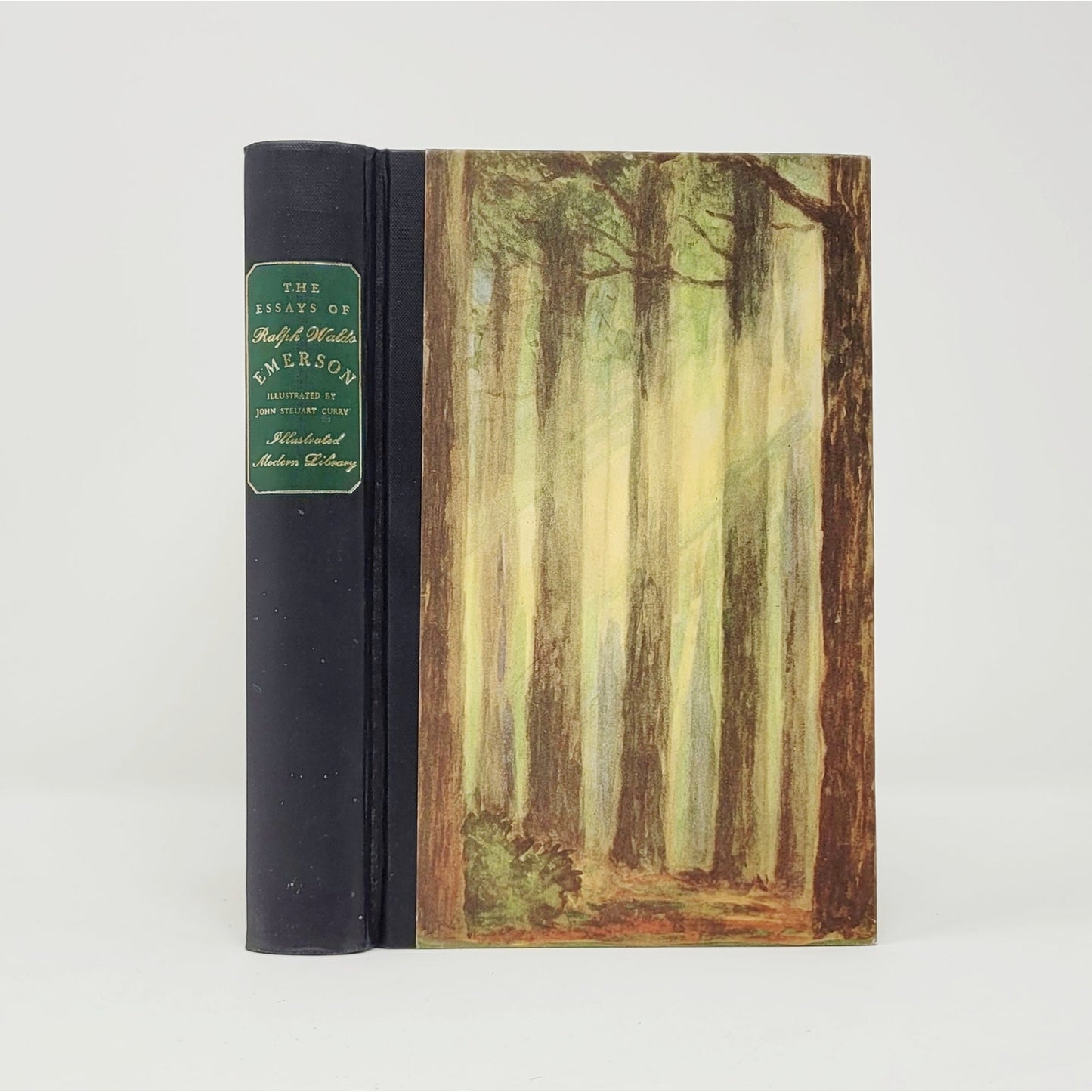Emerson's Essays — John Steuart Curry Illus., Modern Library 1944