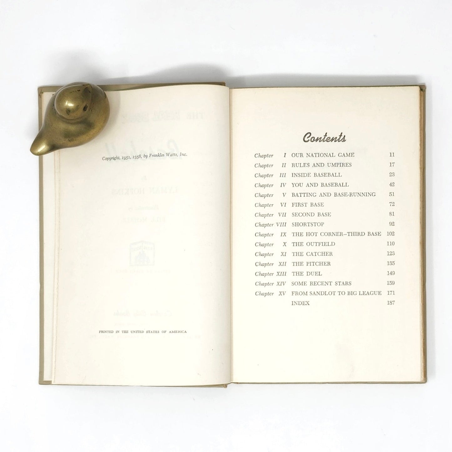 Real Book About Baseball — Hopkins & McHale, 1958 Vintage HC
