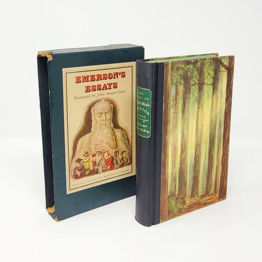 Emerson's Essays — John Steuart Curry Illus., Modern Library 1944
