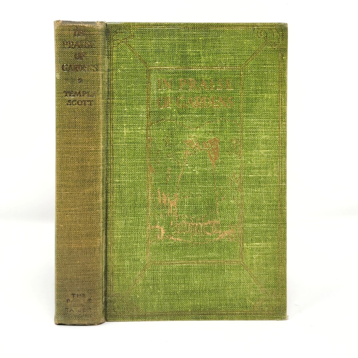 In Praise of Gardens — Temple Scott, 1910 Antique First Edition