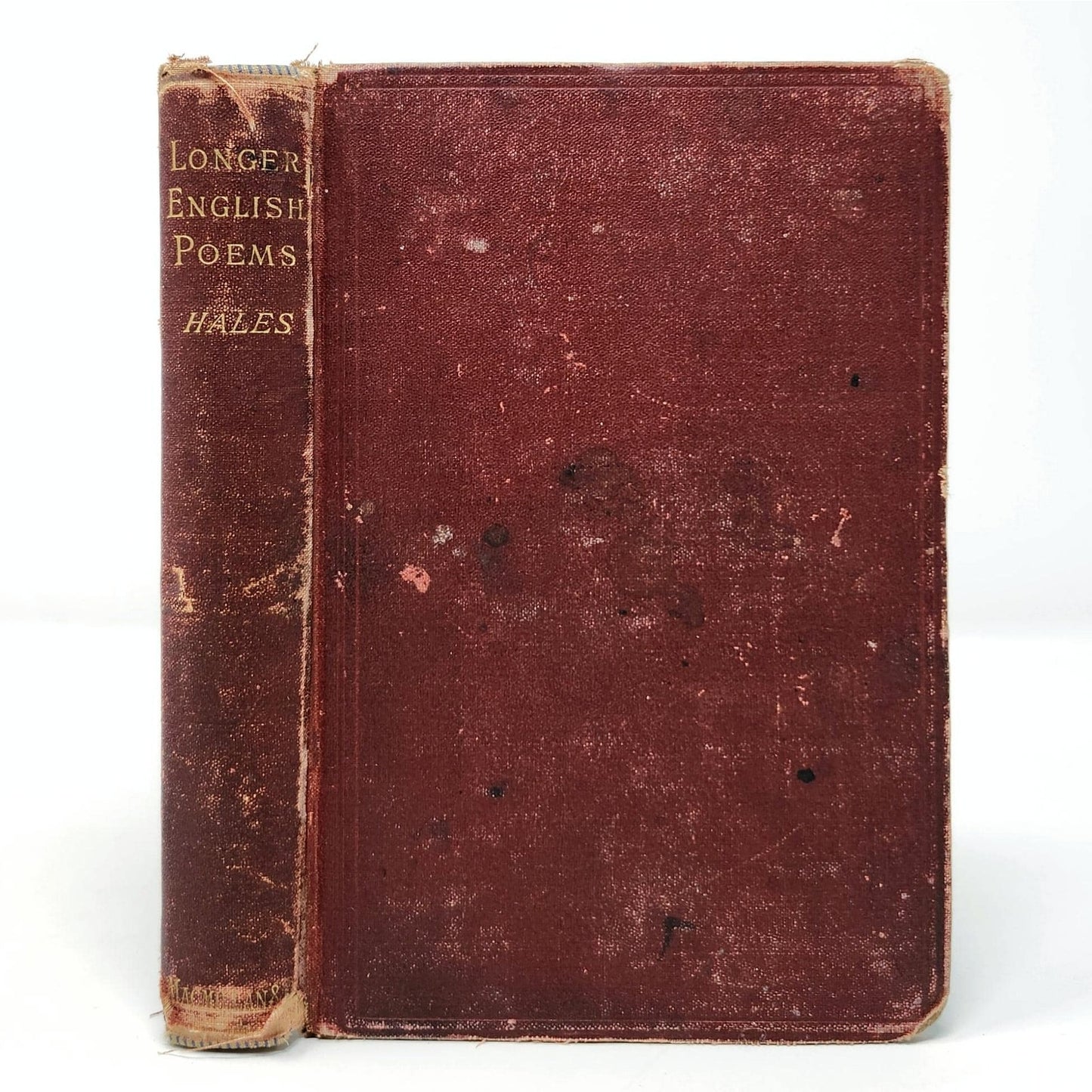 Antique Book Set | Brick Red Tones | Poetry, Philosophy, Historical Fiction