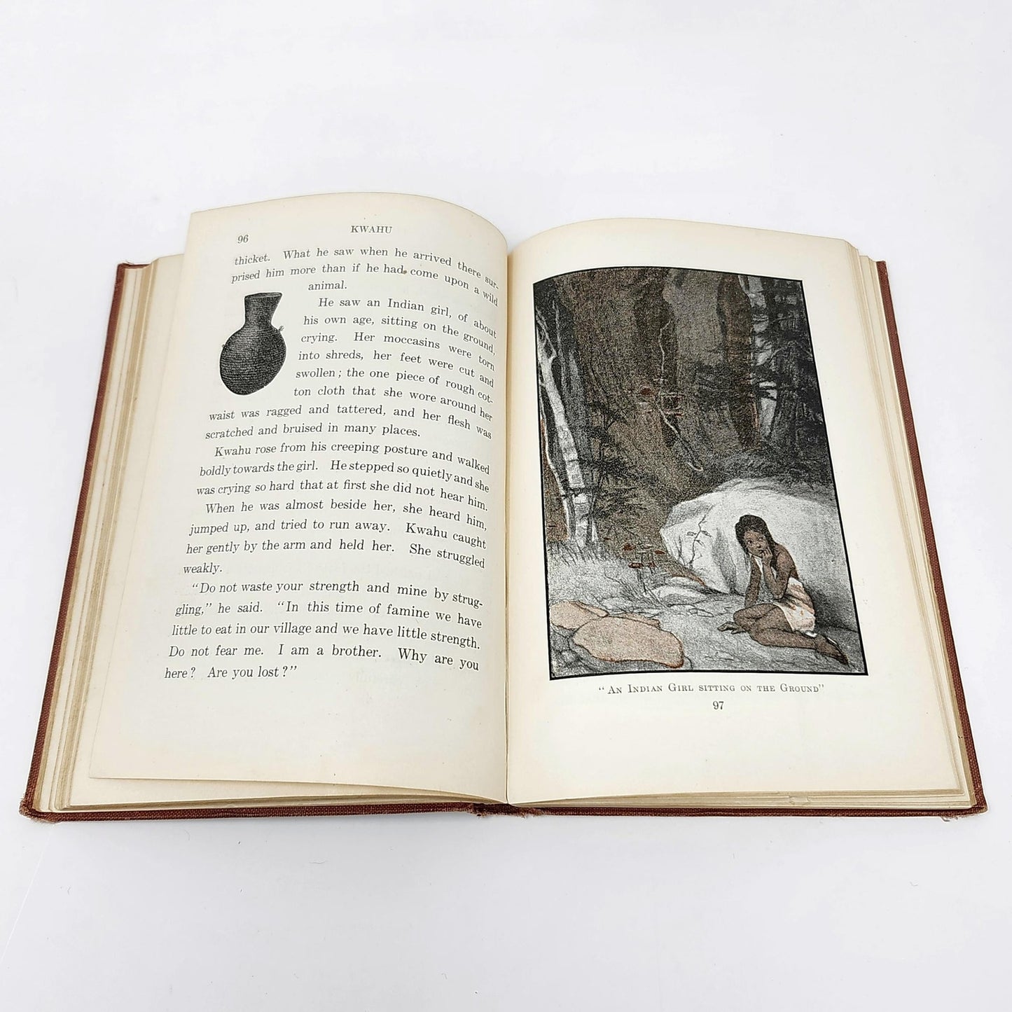 Kwahu, The Hopi Indian Boy | Antique Children's Book