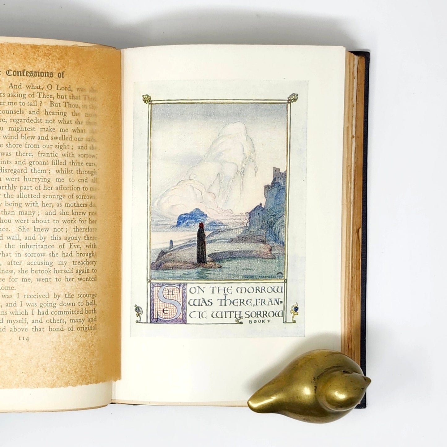 Confessions of St. Augustine — Armfield Illus., 1909 First Ed.