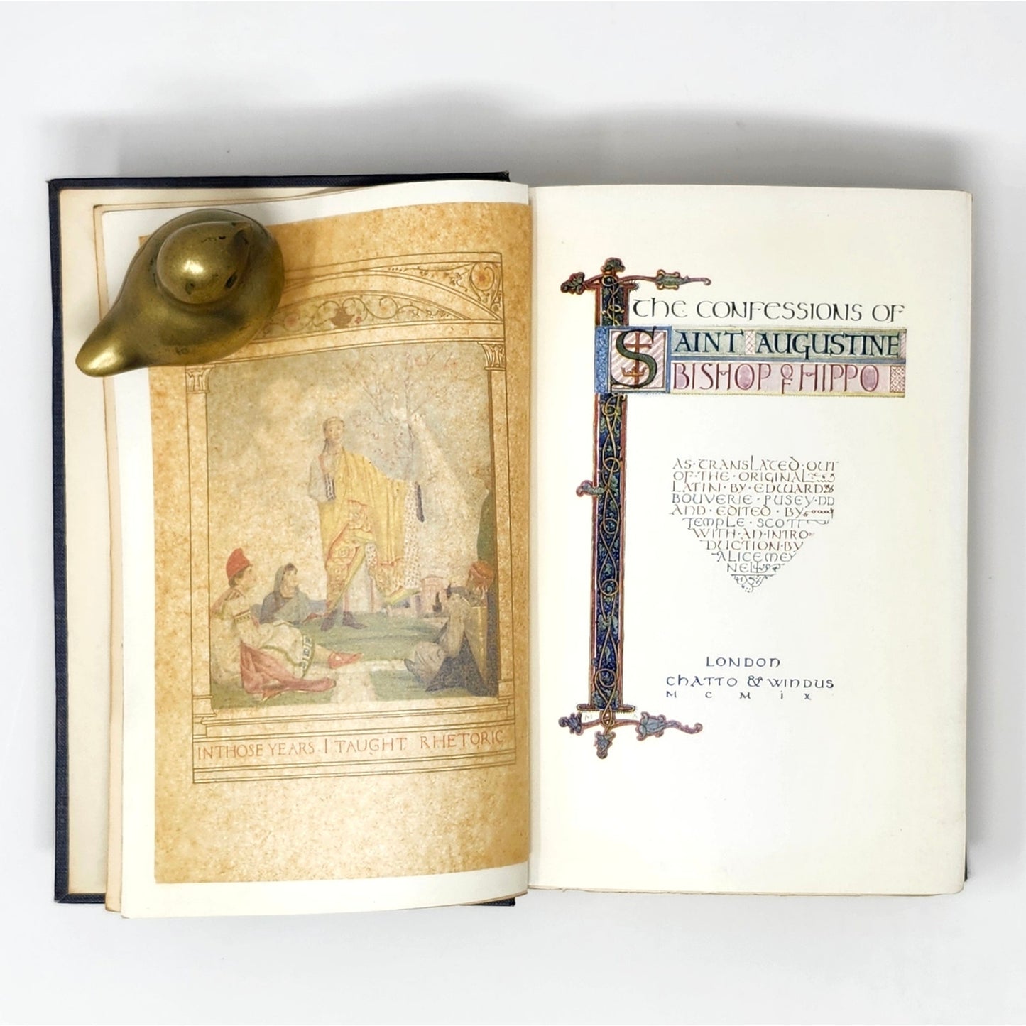 Confessions of St. Augustine — Armfield Illus., 1909 First Ed.